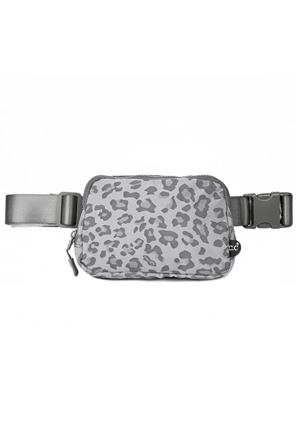 Chic Leopard-Print Belt Bag - Image 2