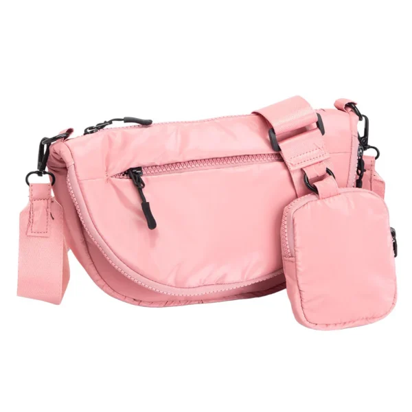 Stylish Beige Crossbody Bag - Image 10