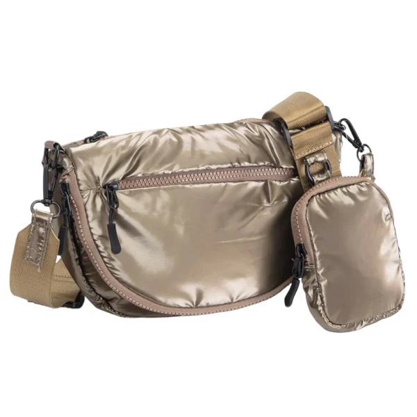 Stylish Beige Crossbody Bag - Image 3