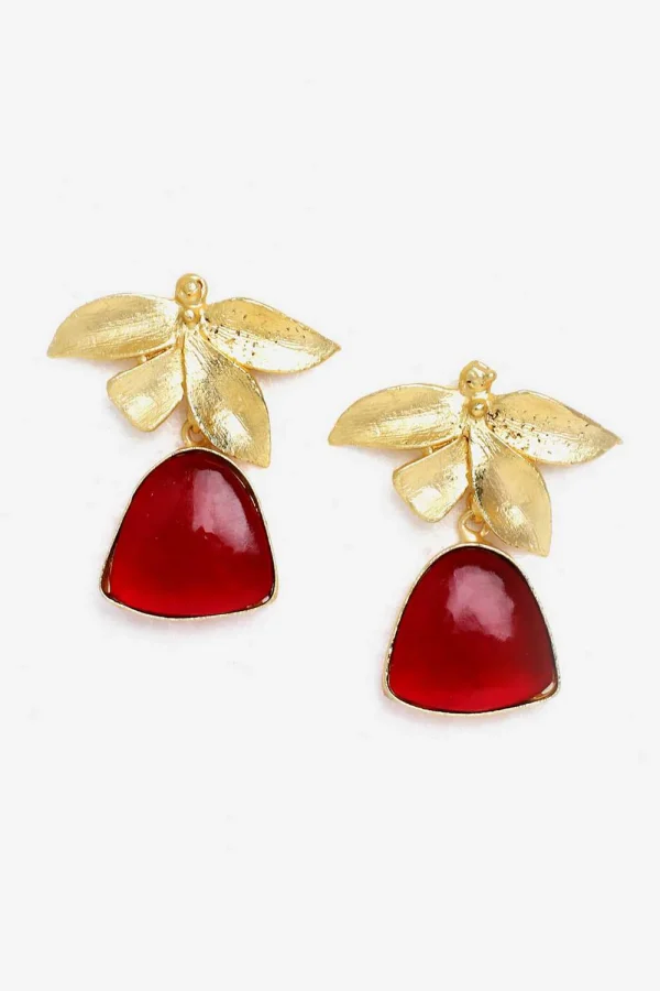 Elegant Butterfly Drop Earrings - Image 3