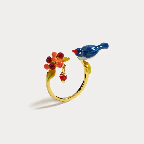 Enchanted Garden Bird Ring - Image 5