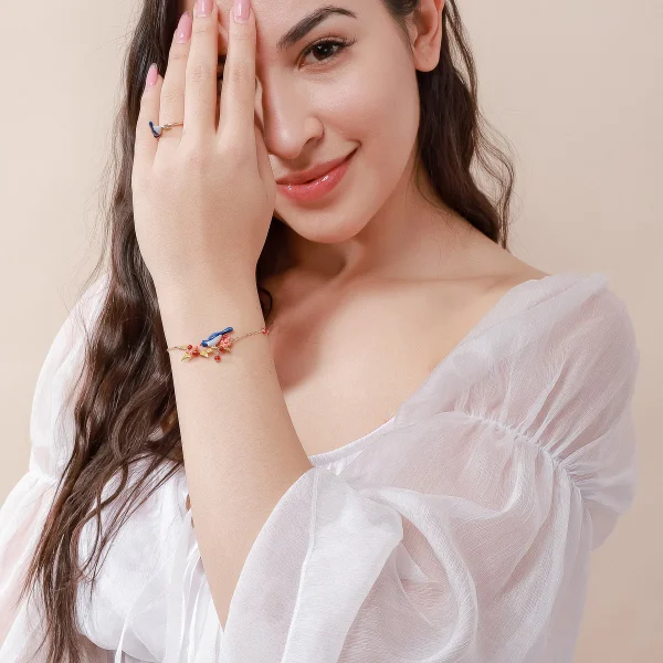 Enchanted Garden Bird Ring - Image 3