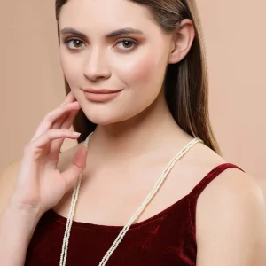 Elegant Beaded Charm Necklace