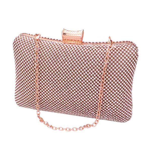 Chic Chainmail Evening Clutch - Image 3