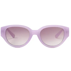 Chic Lavender Rimless Glasses