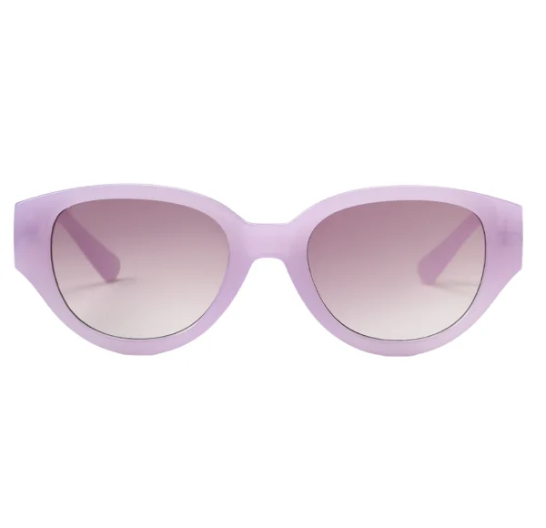 Chic Lavender Rimless Glasses