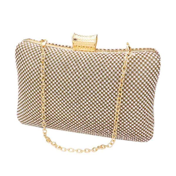 Chic Chainmail Evening Clutch - Image 10
