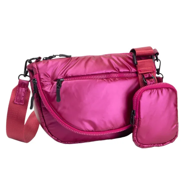 Stylish Beige Crossbody Bag - Image 4