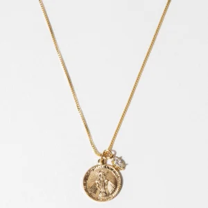 Elegant Coin Pendant Necklace