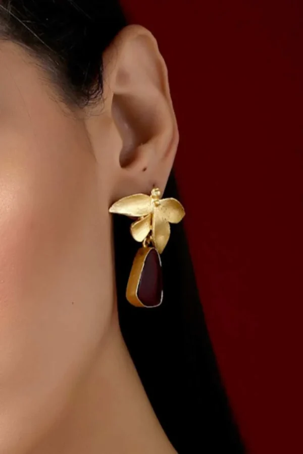 Elegant Butterfly Drop Earrings
