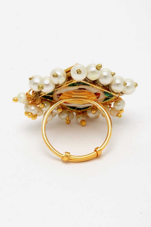 Elegance Pearl Cluster Bracelet - Image 5