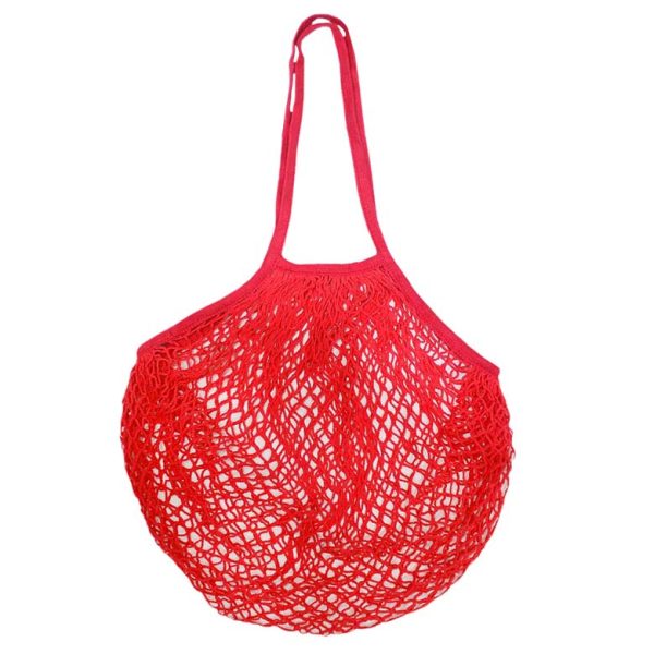 Chic Black Mesh Tote Bag - Image 3